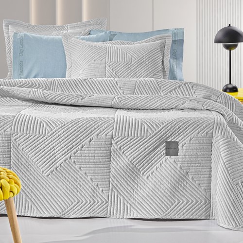 Κουβερλί Υπέρδιπλο Guy Laroche (Σετ) Ziana Smoke 220X240