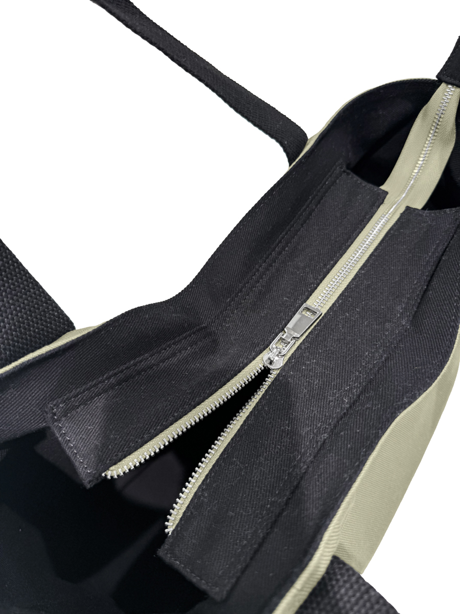 Tσάντα Θαλάσσης Ώμου Feel an Touch Cabo Khaki/Black 