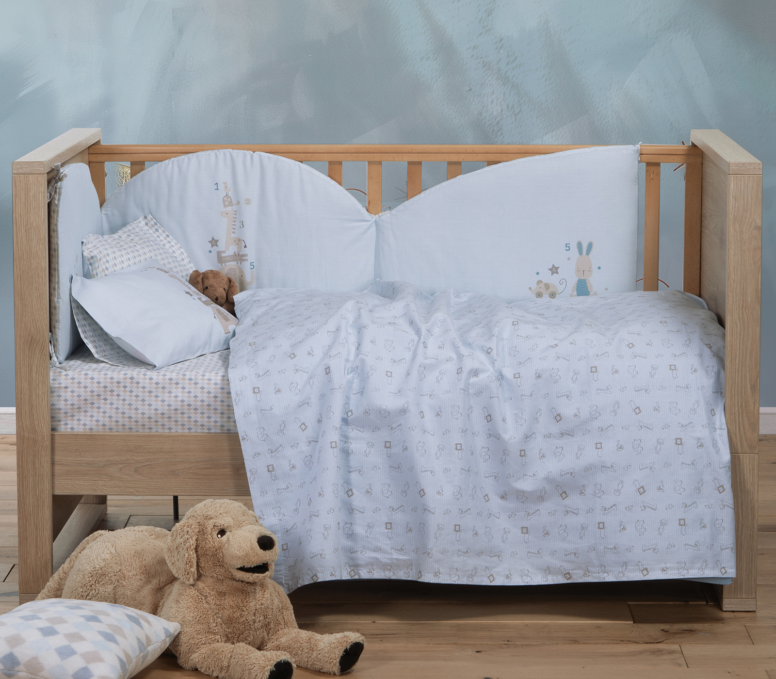 Πάντα Κούνιας Nef-Nef Homeware Favorite Toys L.Blue