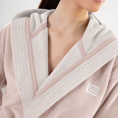 Μπουρνούζι Guy Laroche Monogram Pudra X.Large