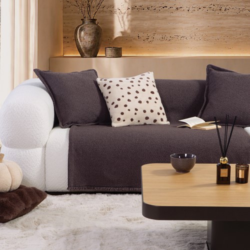 Ριχτάρι Διθέσιου Καναπέ Nef-Nef Homeware Brooklyn 26 170x250 Βrown