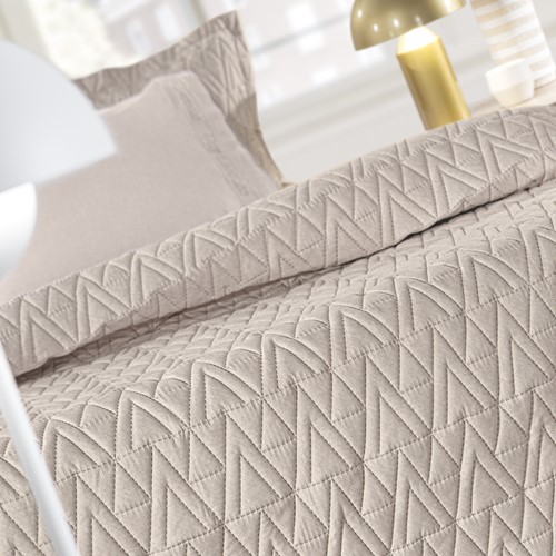 Κουβερλί Ημίδιπλο Guy Laroche (Σετ) Kylian Natural 180X240