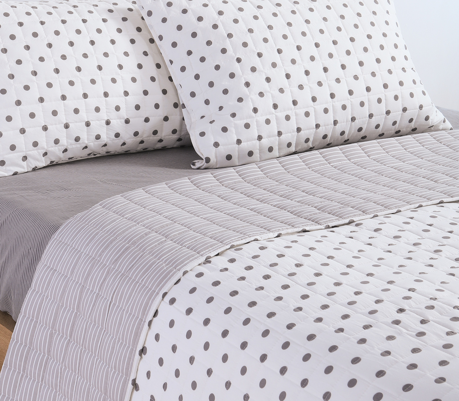 Κουβερλί Μονό Nef-Nef Homeware Donter 180x240 Grey 