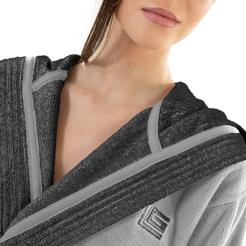 Μπουρνούζι Guy Laroche Monogram Smoke Medium