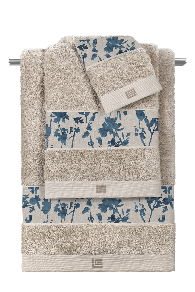 Σετ Πετσέτες Guy Laroche Romance Raf/Natural  3τμχ