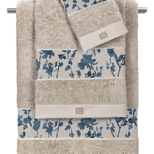 Σετ Πετσέτες Guy Laroche Romance Raf/Natural 3τμχ