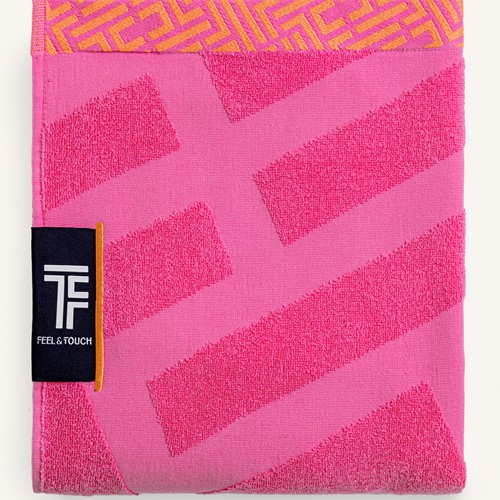 Πετσέτα Θαλάσσης Fresh Feel & Touch Fuchsia (90X180)