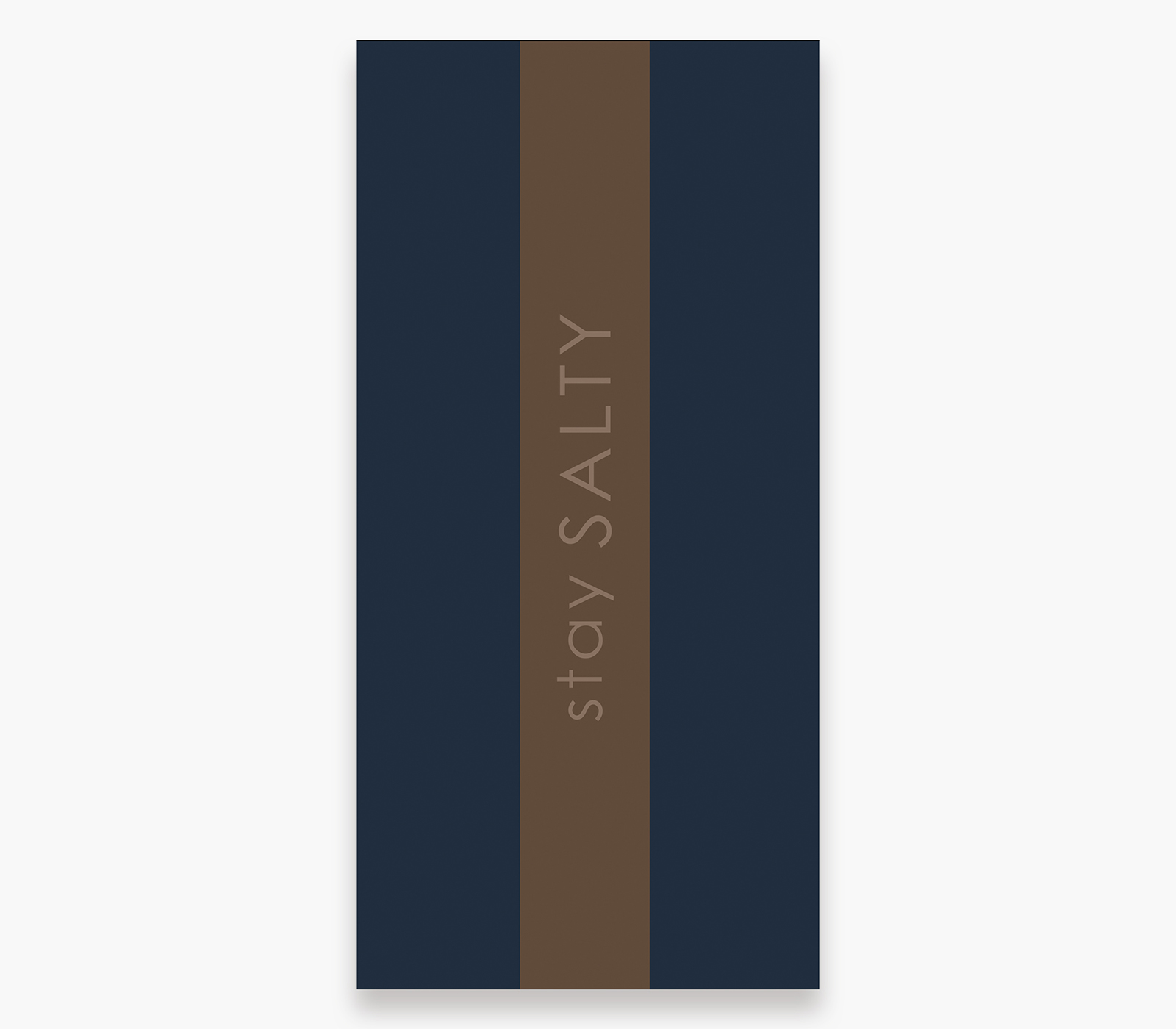 Πετσέτα Θαλάσσης Nef-Nef Homeware Stay Salty 80Χ160 Blue/Brown