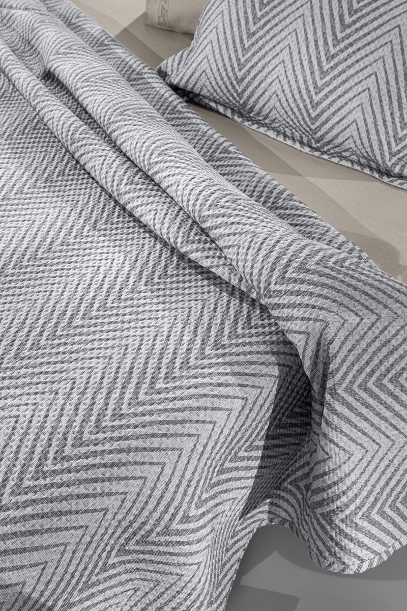 Κουβερλί Υπέρδιπλο Guy Laroche (Σετ) Vera Smoke 220X240