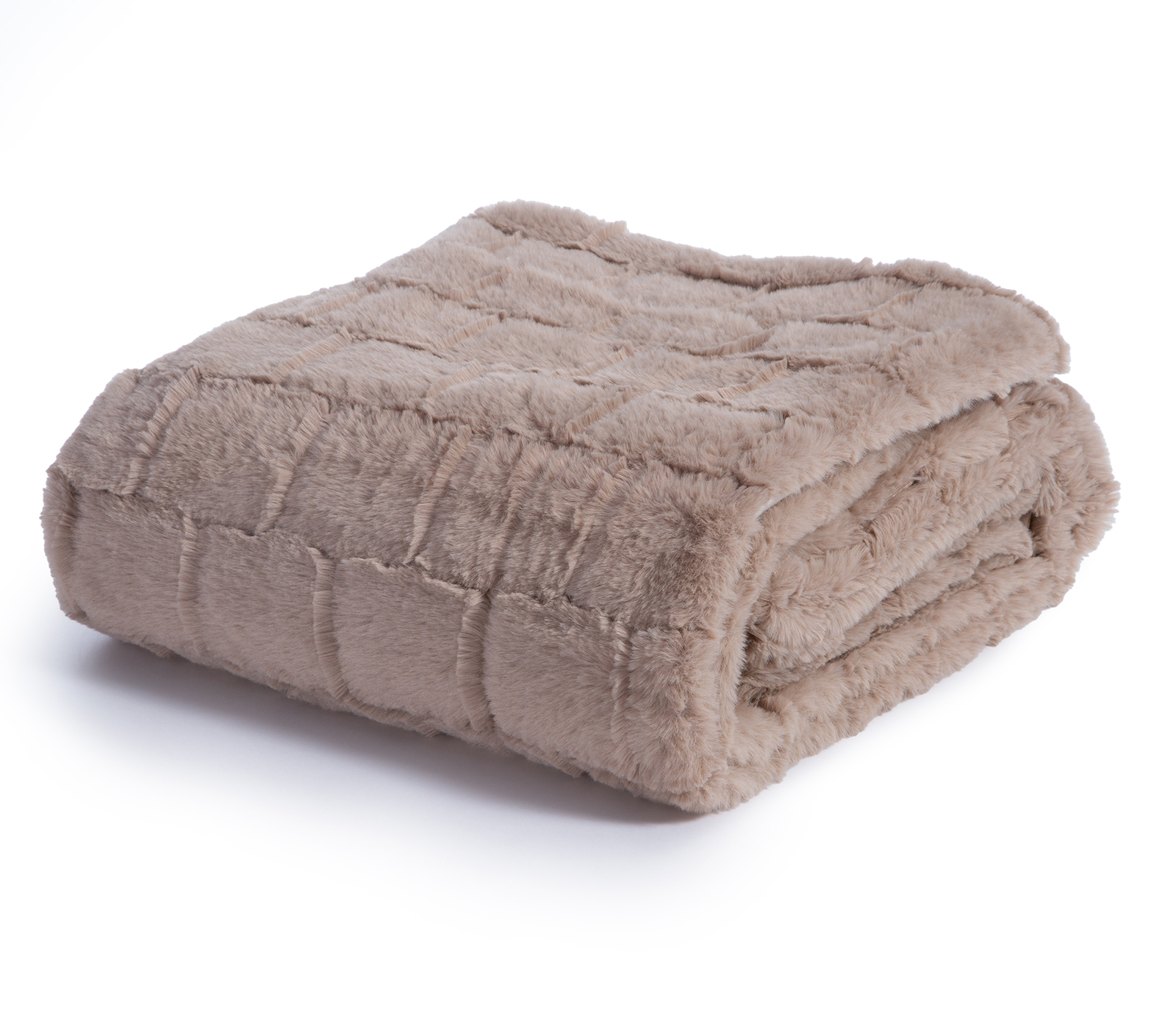 Διακοσμητικό Ριχτάρι Nef-Nef Homeware rabbit fur barlow 140X190 beige