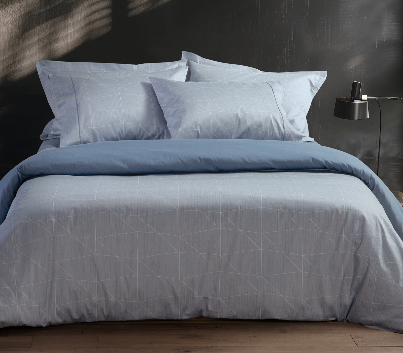 Σεντόνια King Size Βαμβακοσατέν Nef-Nef Homeware (Σετ) Elements-Mirrage 270X280 Grey