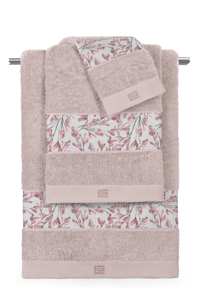 Σετ Πετσέτες Guy Laroche Ortega Melange-Pudra (3ΤΜΧ) 