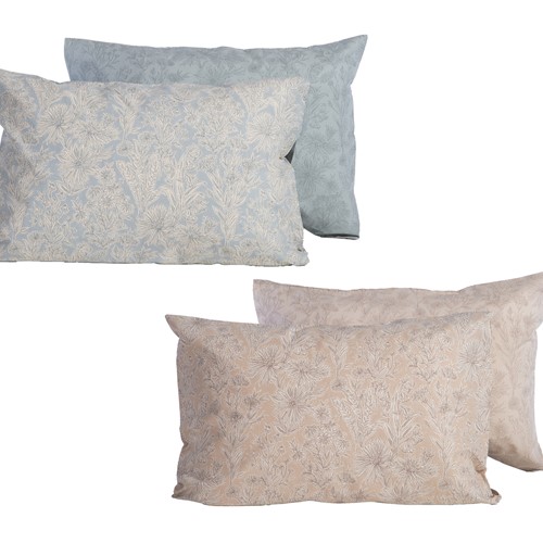 Μαξιλαροθήκη Nef -Nef Homeware Lucil 52x72 Beige