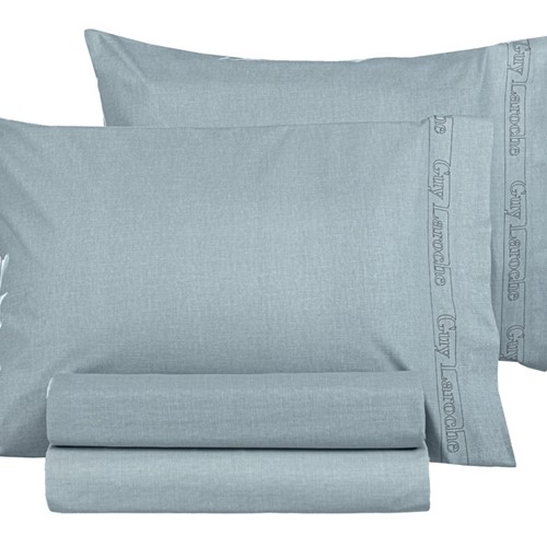 Σεντόνι Υπέρδιπλο Μεμονωμένο Guy Laroche Color Plus Raf 160X200+32 Με Λάστιχο