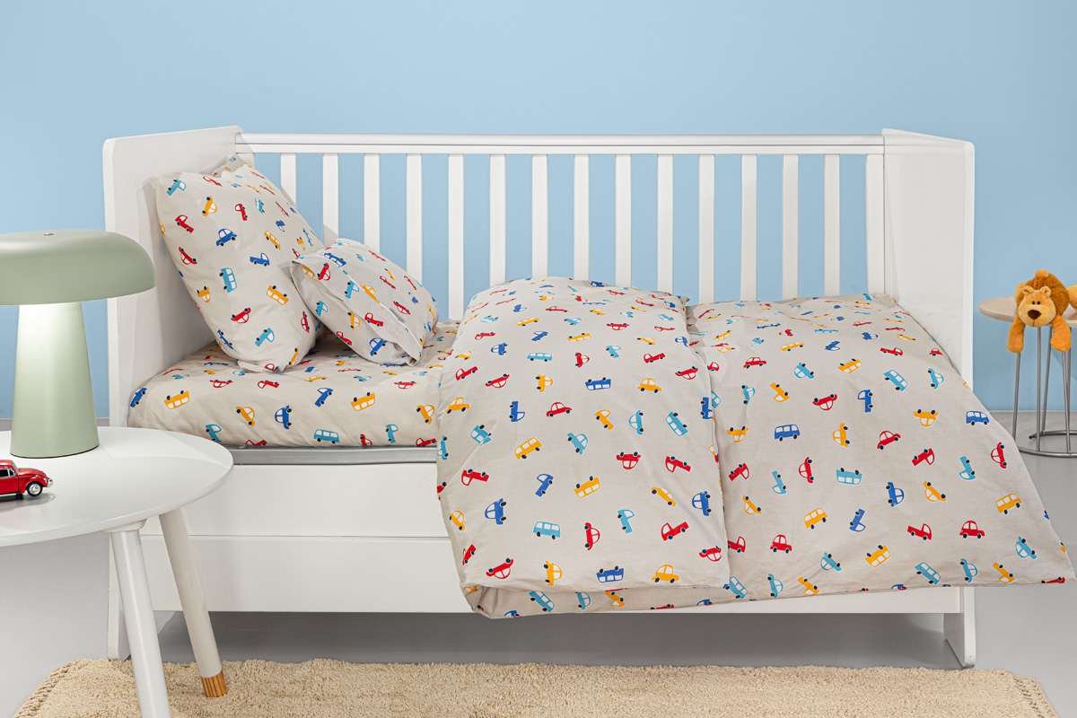 Βρεφικά Σεντόνια Guy Laroche Roadtrip Natural 115X170