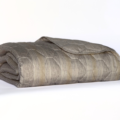 Κουβερλί Υπέρδιπλο Βαμβακοσατέν Nef-Nef Homeware Orden 240x230 Beige