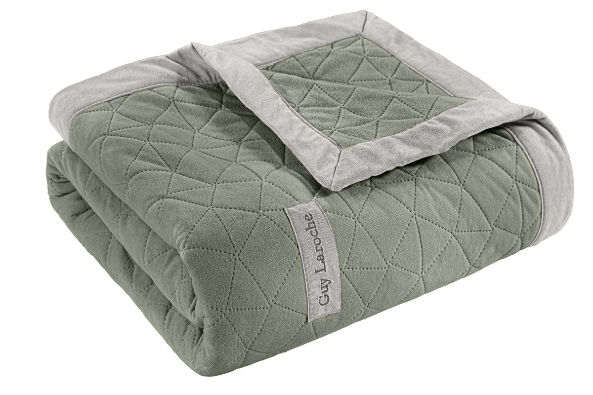 Ριχτάρι Πολυθρόνας Guy Laroche Avalon Cement 170x150 + Μαξιλάρι 42X42+3