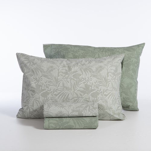 Σεντόνια Μονά Nef-Nef Homeware με λάστιχο 170x270 Dazier Green