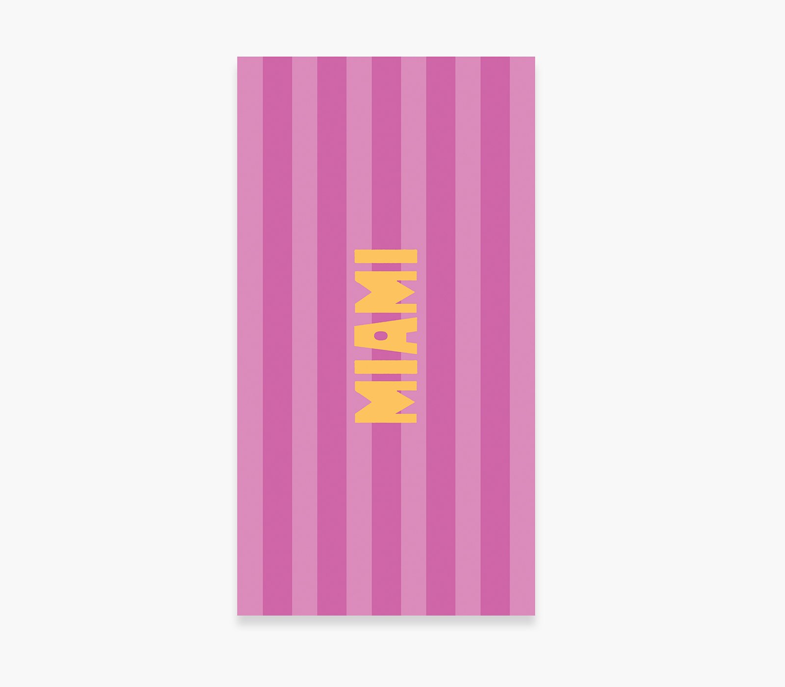 Πετσέτα Θαλάσσης Nef-Nef Homeware Miami 80x160 Mauve