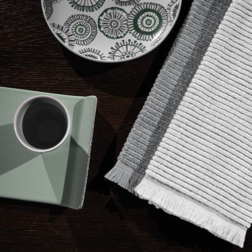 Πετσέτες Κουζίνας Guy Laroche (Σετ) Tissus Silver 40X60