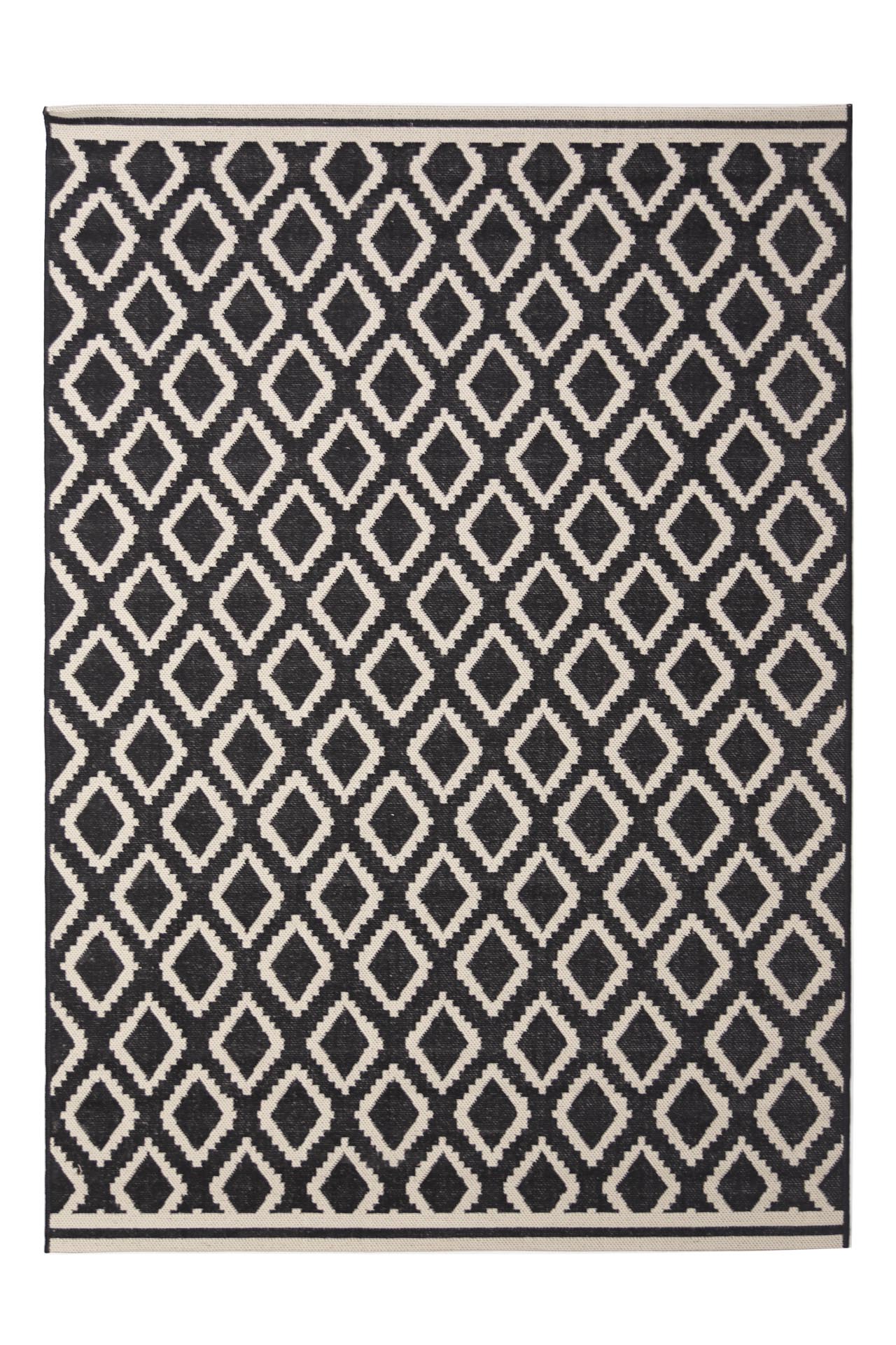 Ψάθα Flox 3W BLACK Royal Carpet - 160 x 230 cm