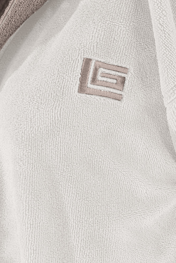  Μπουρνούζι Guy Laroche Monogram Perla Large