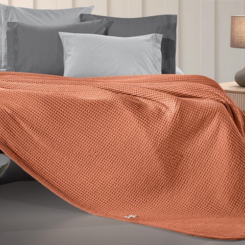 Κουβέρτα Πικέ Hμίδιπλη Guy Laroche Eternity Terra 160X240