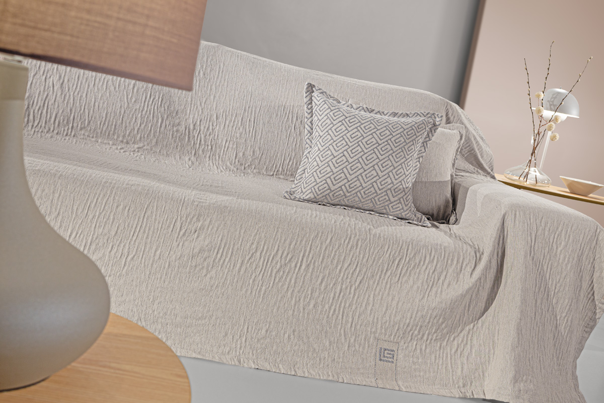 Ριχτάρι Τετραθεσίου Guy Laroche Moreno Natural 180Χ350