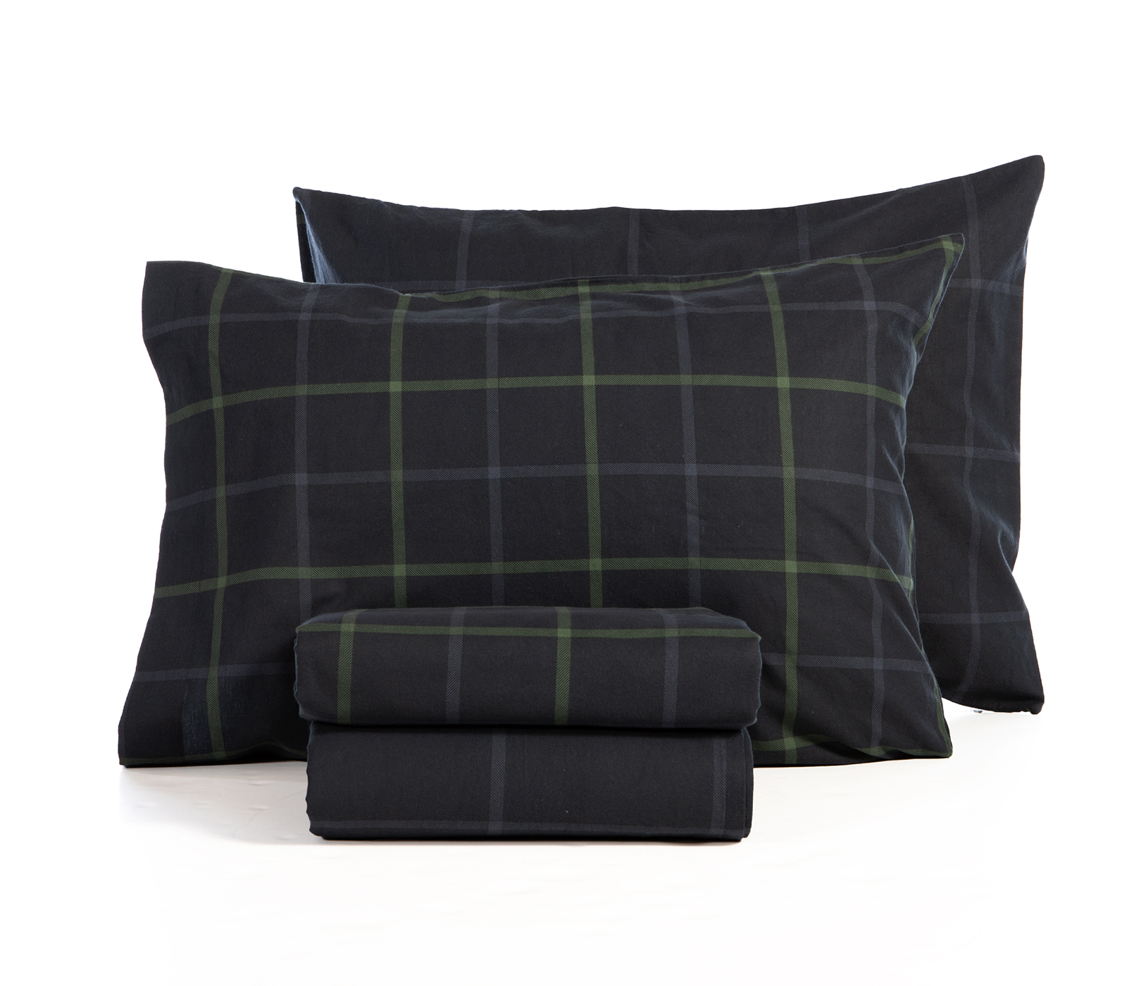 Σεντόνια Φανελένια Υπέρδιπλα Nef-Nef Homeware (Σετ) Naiberg 240X260 Denim