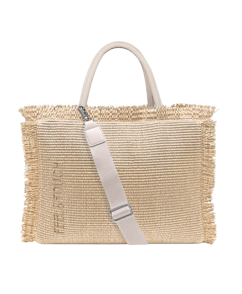 Τσάντα θαλάσσης Feel and Touch Tropical Natural