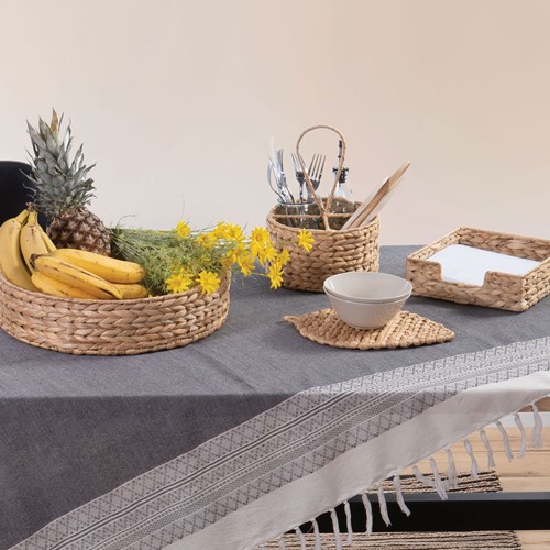 Πετσετοθήκη Υάκινθος Nef-Nef Romano 23Χ23Χ7 Natural