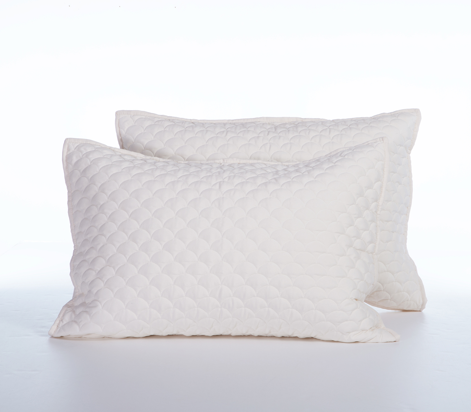 Ζεύγος Μαξιλαροθήκες Nef-Nef Homeware Scofield 52x72 Ecru