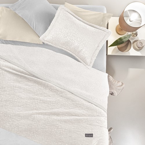 Κουβέρτα Μονή Guy Laroche (Σετ) Bolzano 160X220 Ivory