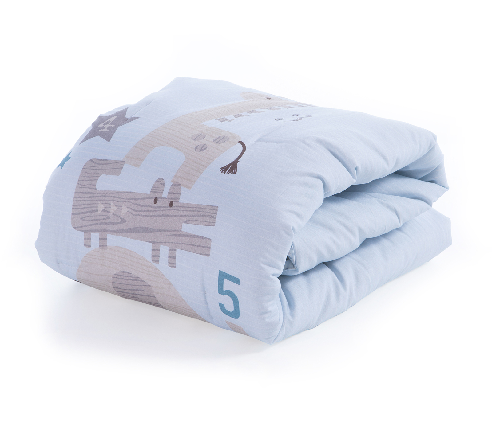 Βρεφικό Πάπλωμα Nef-Nef Homeware Favorite Toys 110X140 L.Blue