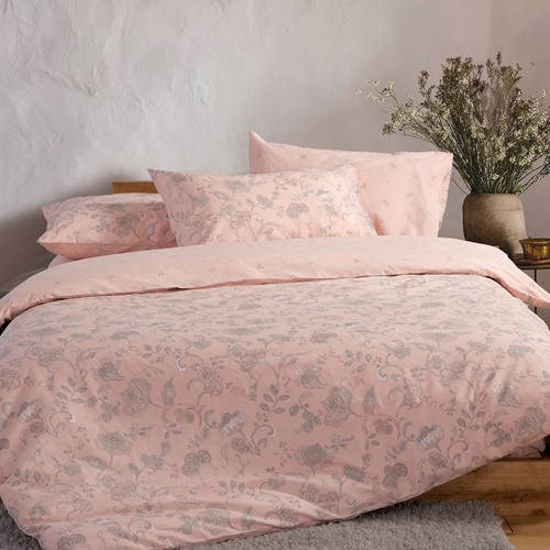 Παπλωματοθήκη Μονή Nef-Nef Homeware (Σετ) Carena 170x240 Pink