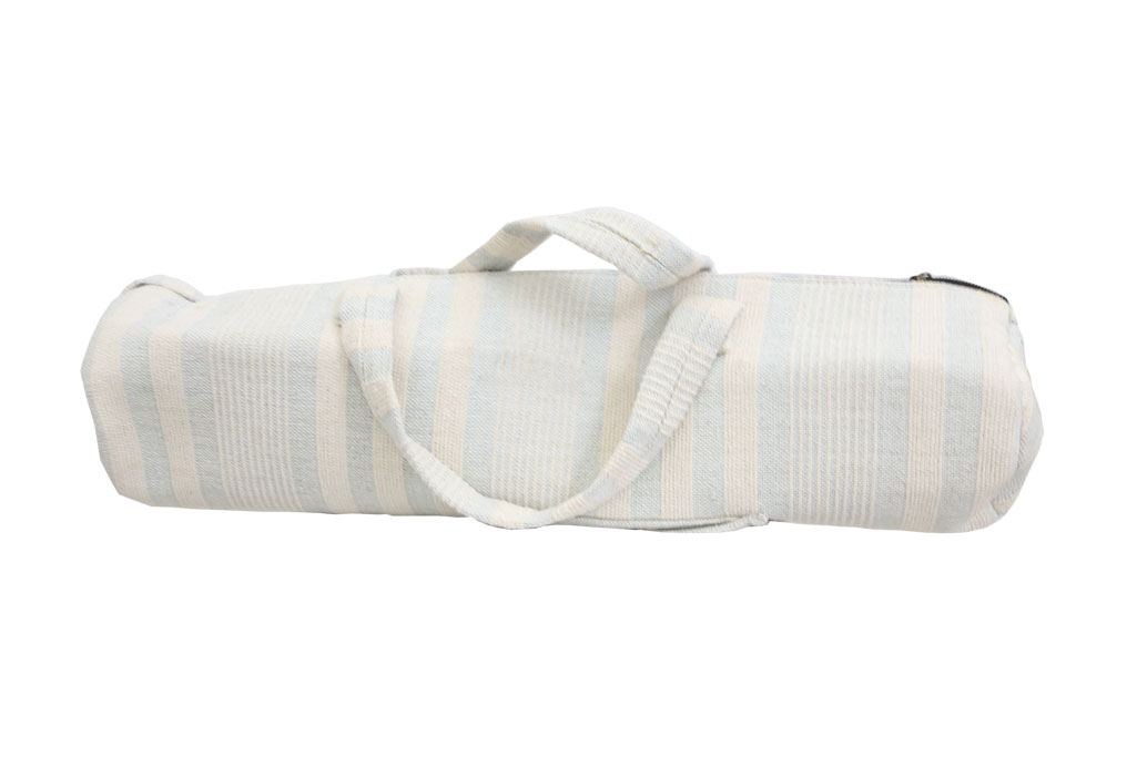 Τσάντα Γυμναστικής Yoga Mat Bag Grey and White (15x15x68) Soulworks 