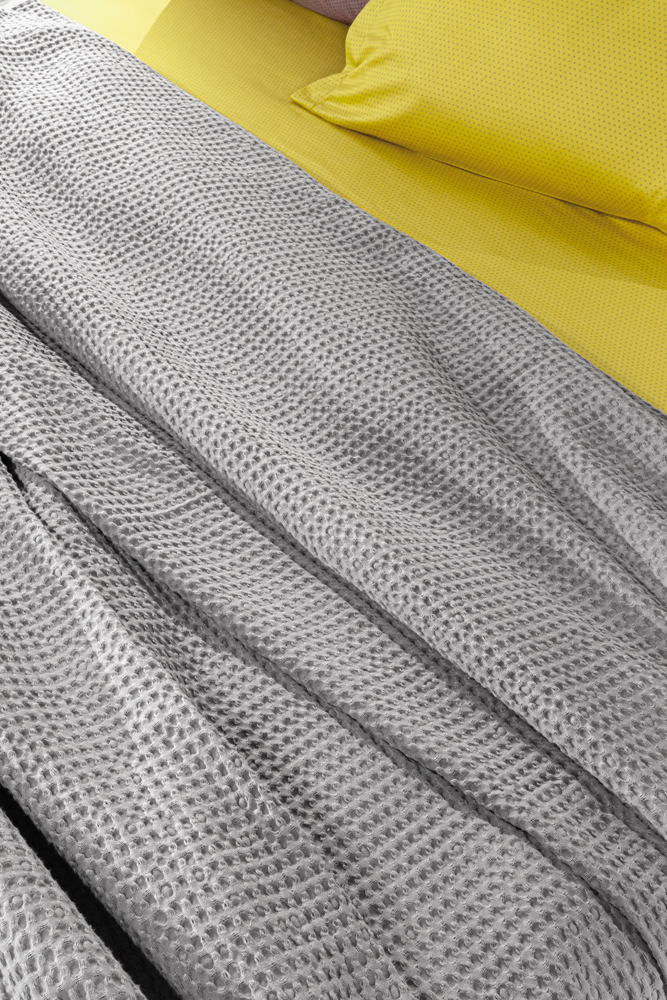 Kουβέρτα Πικέ Υπέρδιπλη Guy Laroche Eternity Silver 230X240