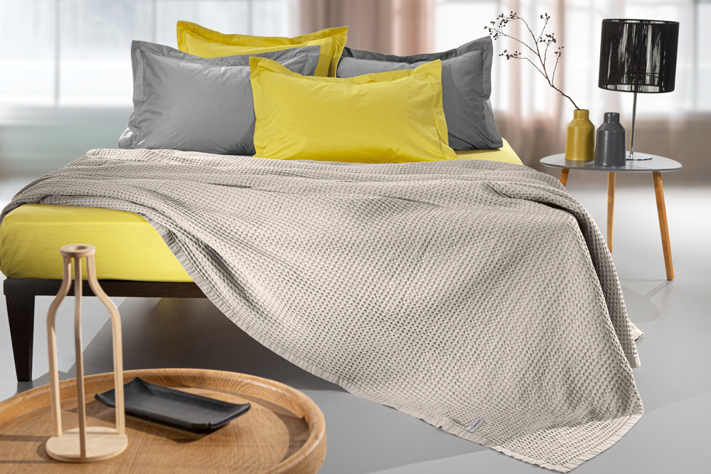 Κουβερλί Υπέρδιπλο Guy Laroche Eternity Lino 230X240