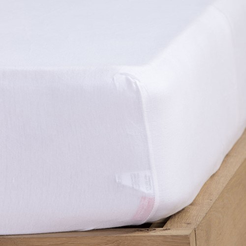 Σεντόνι Διπλό Nef-Nef Homeware Με λάστιχο 140Χ200+30 White