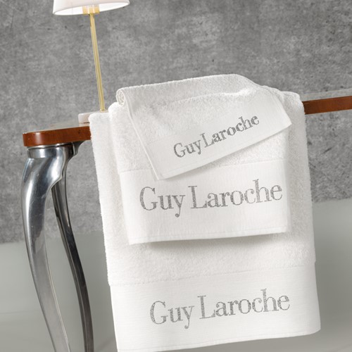 Σετ Πετσέτες Guy Laroche Futura White 3τμχ