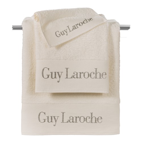 Σετ Πετσέτες Guy Laroche Futura Ivory 3τμχ