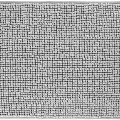 Κουρτίνα Μπάνιου + Πατάκι Guy Laroche (Σετ) Abbey Silver