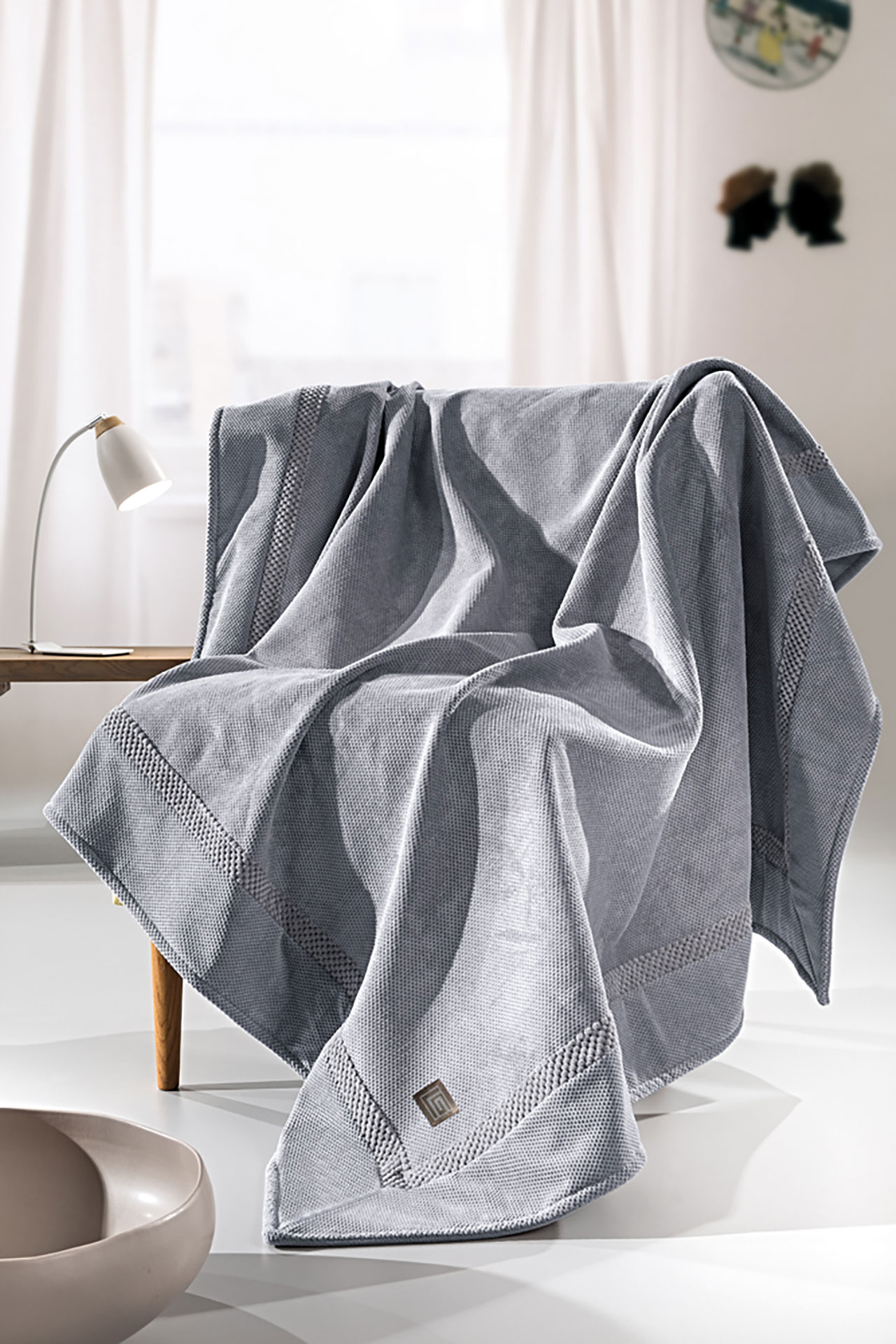 Ριχτάρι Τριθέσιου Guy Laroche Rubicon Silver 180x300