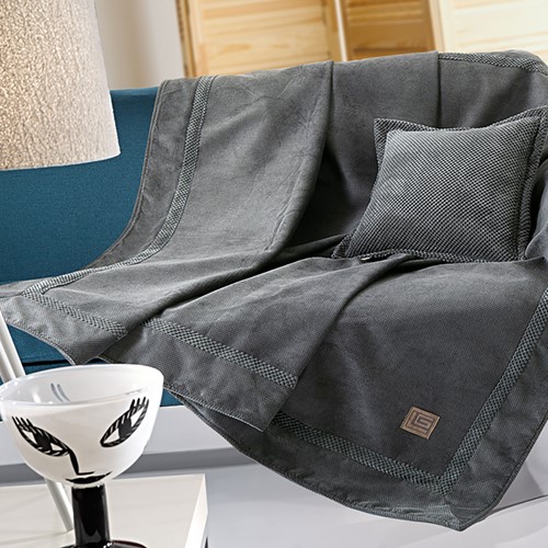 Ριχτάρι Διθέσιου Guy Laroche Rubicon Anthracite 170X250