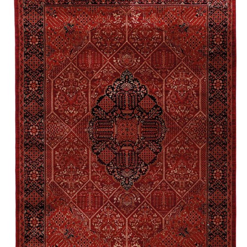 Κλασικό χαλί Afgan 316A D.RED BLACK Royal Carpet - 133 x 190 cm