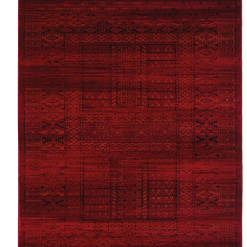 Σετ Κρεβατοκάμαρας Royal Carpet Afgan 7504H D.Red - (067x140 & 067x140 & 067x220)