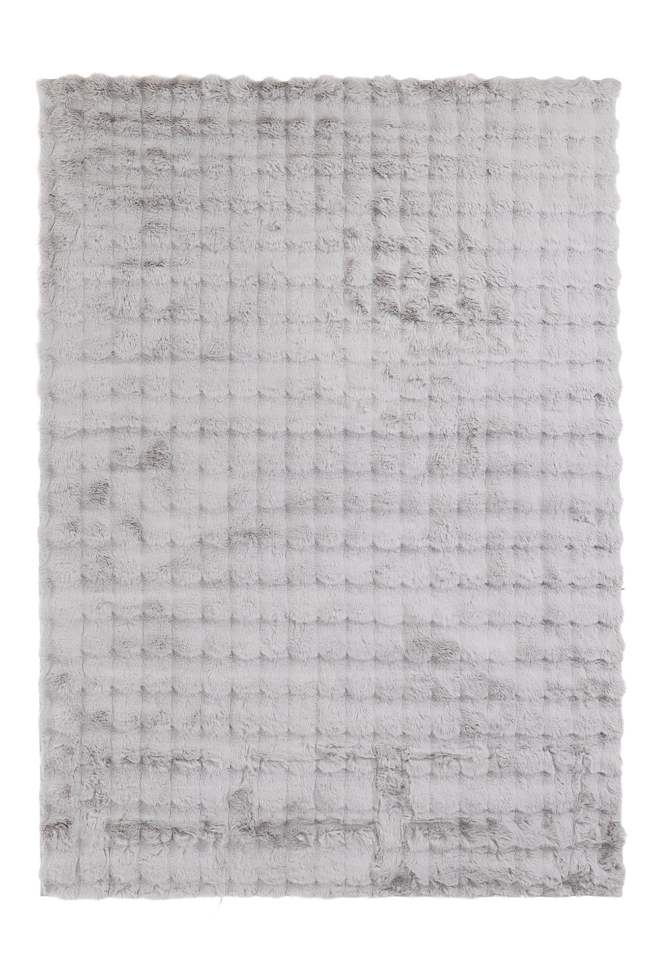 Γούνινο Χαλί Bunny BUBBLE CANVAS SILVER Royal Carpet - 200 x 240 cm