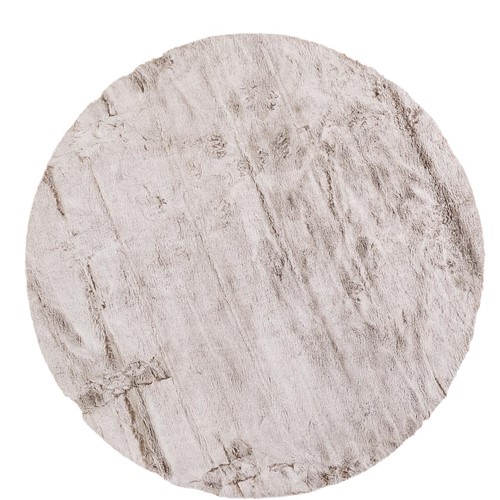 Γούνινο Χαλί Bunny BUNNY CANVAS BROWN Royal Carpet - 200 x 200 cm
