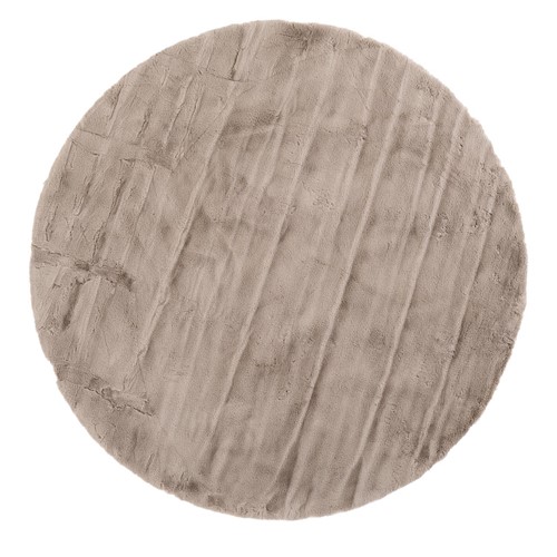 Γούνινο Χαλί Bunny BUNNY CANVAS TAUPE Royal Carpet - 200 x 200 cm