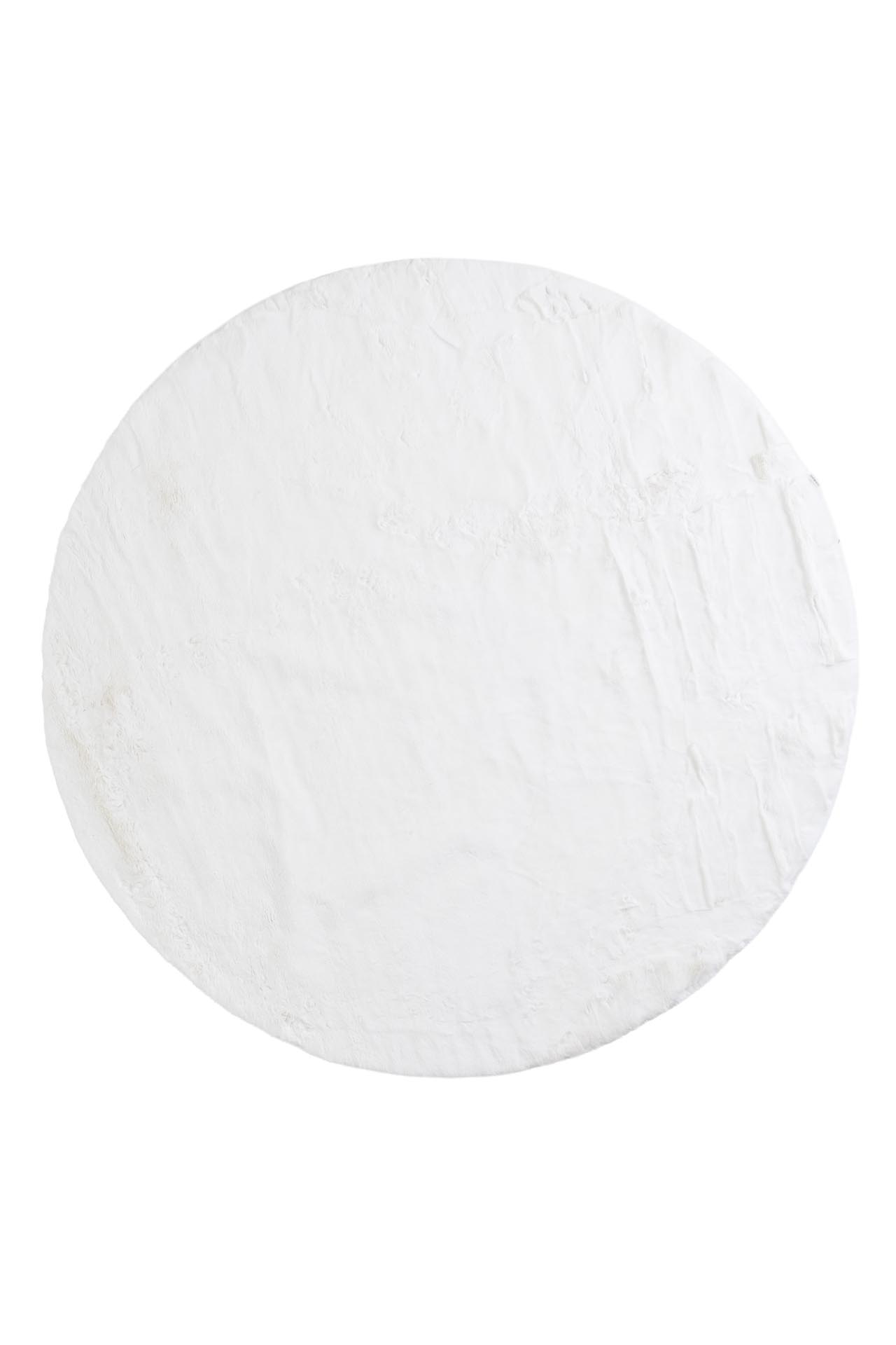 Γούνινο Χαλί Bunny BUNNY CANVAS WHITE Royal Carpet - 200 x 200 cm